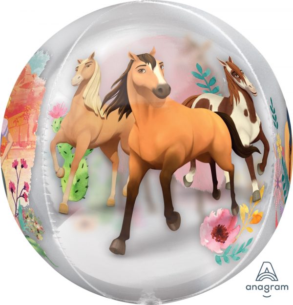 Spirit Riding Free Orbz Sphere Balloon Party Supplies Decorations Ideas Novelty Gift
