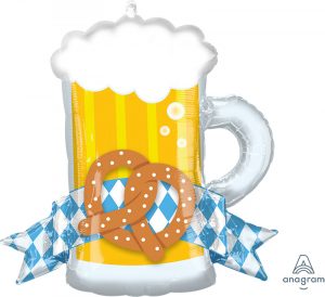 Oktoberfest Beer Supershape Balloon Party Supplies Decorations Ideas Novelty Gift