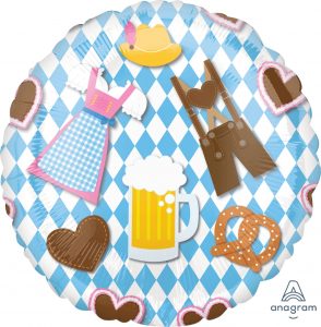 Oktoberfest 18in Balloon Party Supplies Decorations Ideas Novelty Gift 41990