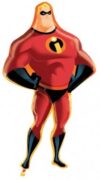 Mr Incredible 41in Shape Balloon Party Supplies Decorations Ideas Novelty Gift 10269