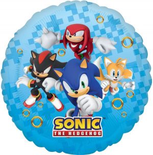 Sonic Hedgehog Standard Balloon Party Supplies Decorations Ideas Novelty Gift