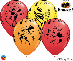 The Incredibles Latex Balloons