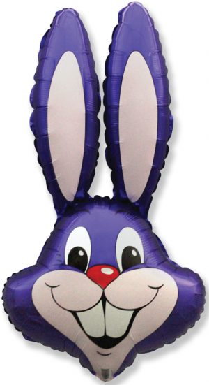 Purple Rabbit Head Balloon Party Supplies Decorations Ideas Novelty Gift