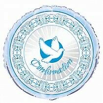 Blue Confirmation Dove Standard Balloon Party Supplies Decorations Ideas Novelty Gift