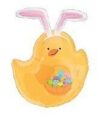 Chick Bunny Ears Easter 30in Balloon Party Supplies Decorations Ideas Novelty Gift 13905