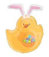 Chick With Bunny Ears Easter Balloon Party Supplies Decorations Ideas Novelty Gift