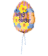 Colourful Easter Egg Supershape Balloon Party Supplies Decorations Ideas Novelty Gift