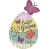 Easter Butterfly Egg 38in Shape Balloon Party Supplies Decorations Ideas Novelty Gift 21269