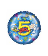 Happy 5th Birthday Space Boy Balloon Party Supplies Decorations Ideas Novelty Gift