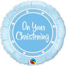 Blue On Your Christening Balloon Party Supplies Decorations Ideas Novelty Gift