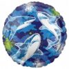 Shark Attack 18in Balloon Party Supplies Decorations Ideas Novelty Gift 43018