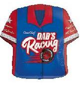 Car Racing Dad Shirt 24in Shape Balloon Party Supplies Decorations Ideas Novelty Gift 15339