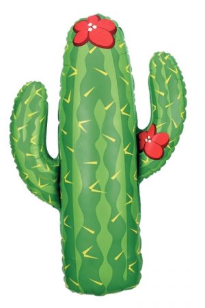 Flowering Cactus Shape Balloon Party Supplies Decorations Ideas Novelty Gift