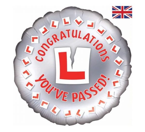 Congratulations Passed Driving 18in Balloon Party Supplies Decorations Ideas Novelty Gift 228649