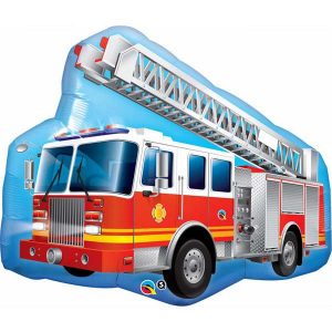 Fire Truck 36in Shape Balloon Party Supplies Decorations Ideas Novelty Gift 16466