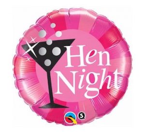 Martini Hen Night 18in Balloon Party Supplies Decorations Ideas Novelty Gift 15828