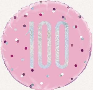 Glitz Pink 100 Standard Balloon Party Supplies Decorations Ideas Novelty Gift