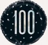 Glitz Black 100 Standard Balloon Party Supplies Decorations Ideas Novelty Gift 83352