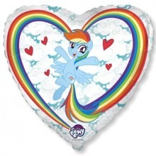 My Little Pony Rainbow Dash 18in Balloon Party Supplies Decorations Ideas Novelty Gift 201707