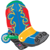 Wild West Boots 24in Shape Balloon Party Supplies Decorations Ideas Novelty Gift 25745