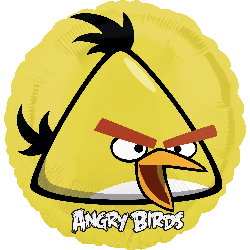 Chuck Yellow Angry Birds Standard Balloon Party Supplies Decorations Ideas Novelty Gift