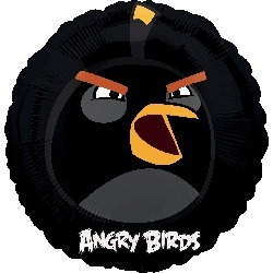 Black Bomb Angry Birds Standard Balloon Party Supplies Decorations Ideas Novelty Gift