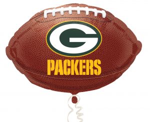 Brown Green Bay Packers Ball Balloon Party Supplies Decorations Ideas Novelty Gift