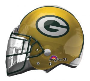 Green Bay Packers Helmet Supershape Balloon Party Supplies Decorations Ideas Novelty Gift