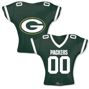 Green Bay Packers Jersey Top Supershape Balloon Party Supplies Decorations Ideas Novelty Gift