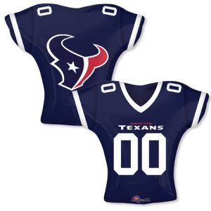 Houston Texans Jersey Top Supershape Balloon Party Supplies Decorations Ideas Novelty Gift