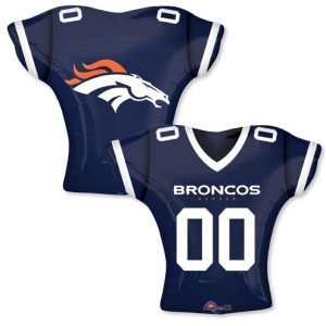 Denver Broncos Jersey Top Supershape Balloon Party Supplies Decorations Ideas Novelty Gift
