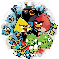 See-Thru Angry Birds Supershape Balloon Party Supplies Decorations Ideas Novelty Gift