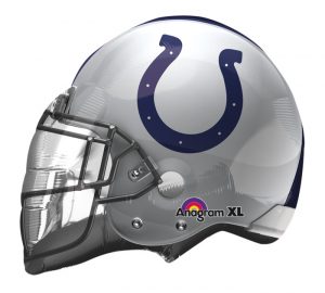Indianapolis Colts Helmet Supershape Balloon Party Supplies Decorations Ideas Novelty Gift