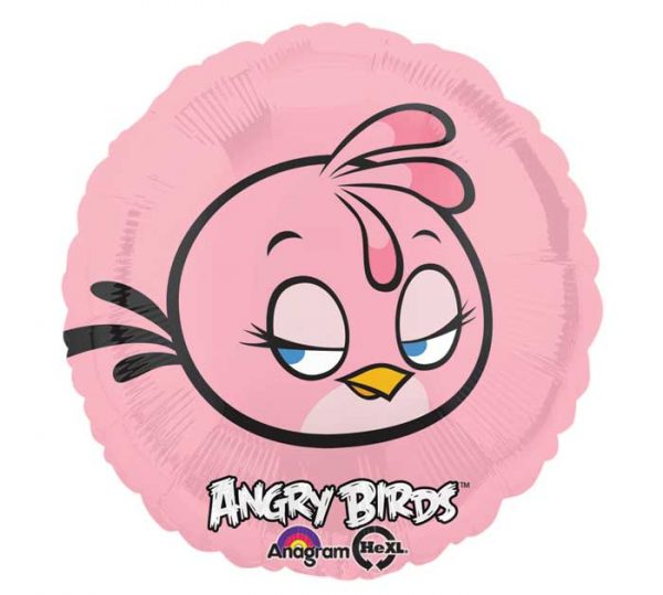 Pink Stella Angry Birds Standard Balloon Party Supplies Decorations Ideas Novelty Gift