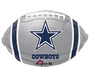 Dallas Cowboys Ball Standard Balloon Party Supplies Decorations Ideas Novelty Gift