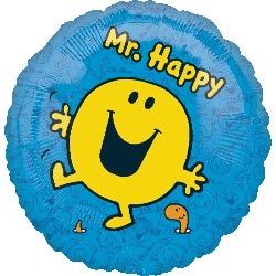 Mr Happy Mr Men 18in Balloon Party Supplies Decoration Ideas Novelty Gift 29750