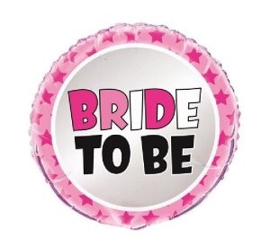 Stars Bride To Be 18in Balloon Party Supplies Decorations Ideas Novelty Gift 56671