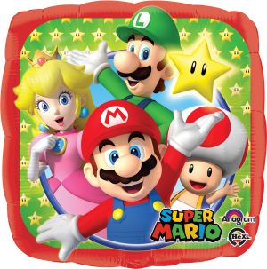 Super Mario Bros Standard Balloon Party Supplies Decorations Ideas Novelty Gift