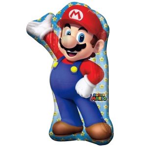 Super Mario Supershape Balloon Party Supplies Decorations Ideas Novelty Gift