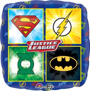 Justice League Logos Standard Balloon Party Supplies Decorations Ideas Novelty Gift