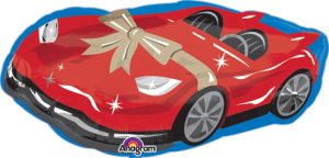 Sports Car Gift 36in Shape Balloon Party Supplies Decorations Ideas Novelty Gift 33670