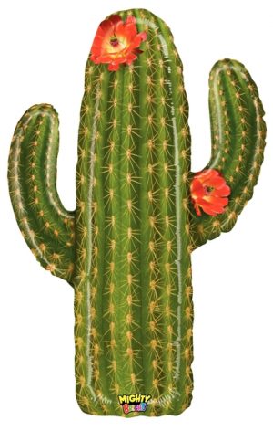 Mighty Bright Cactus Shape Balloon Party Supplies Decorations Ideas Novelty Gift