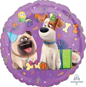 Secret Life Of Pets 2 Standard Balloon Party Supplies Decorations Ideas Novelty Gift