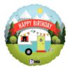 Happy Birthday Caravan 18in Balloon Party Supplies Decorations Ideas Novelty Gift