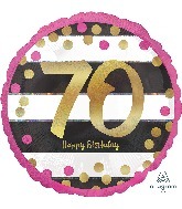Milestone 70th Birthday Balloon Party Supplies Decorations Ideas Novelty Gift