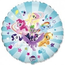 My Little Pony Team 18in Balloon Party Supplies Decorations Ideas Novelty Gift 401587