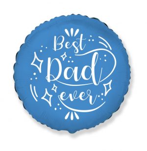 Best Dad Ever 18in Balloon Party Supplies Decorations Ideas Novelty Gift 401607