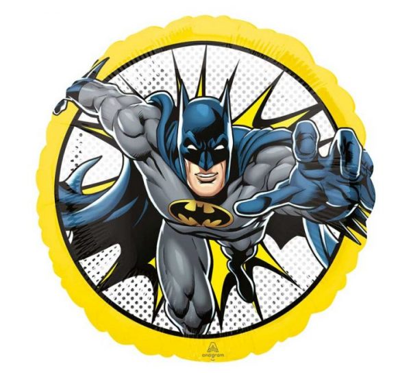 Yellow Batman 18in Balloon Party Supplies Decorations Ideas Novelty Gift 40714