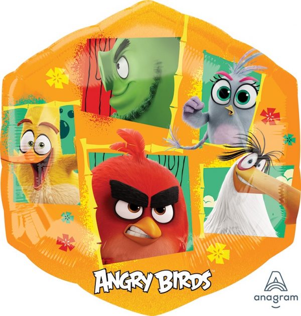 Angry Birds 2 Movie Supershape Balloon Party Supplies Decorations Ideas Novelty Gift