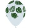 Clear Leaves 12in Latex Balloons Party Supplies Decorations Ideas Novelty Gift 156743